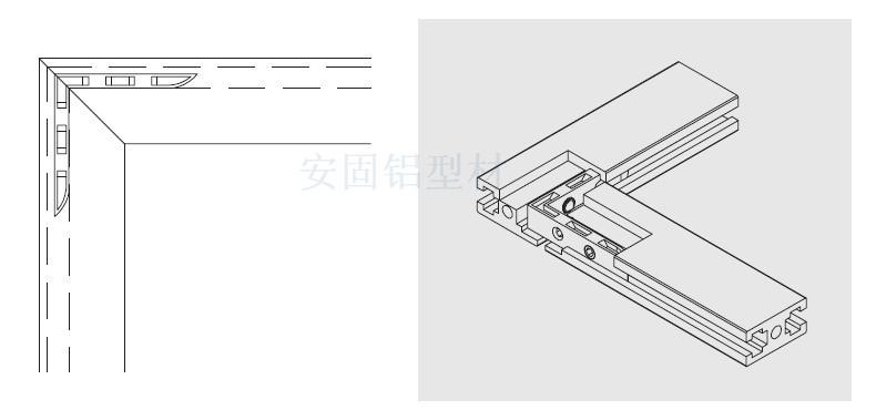 1530铝型材连接方式