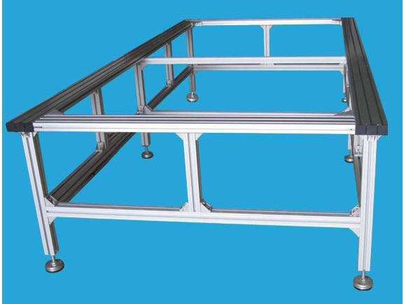 挤压厂家定制铝型材工作台框架