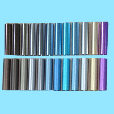 彩色氧化铝型材